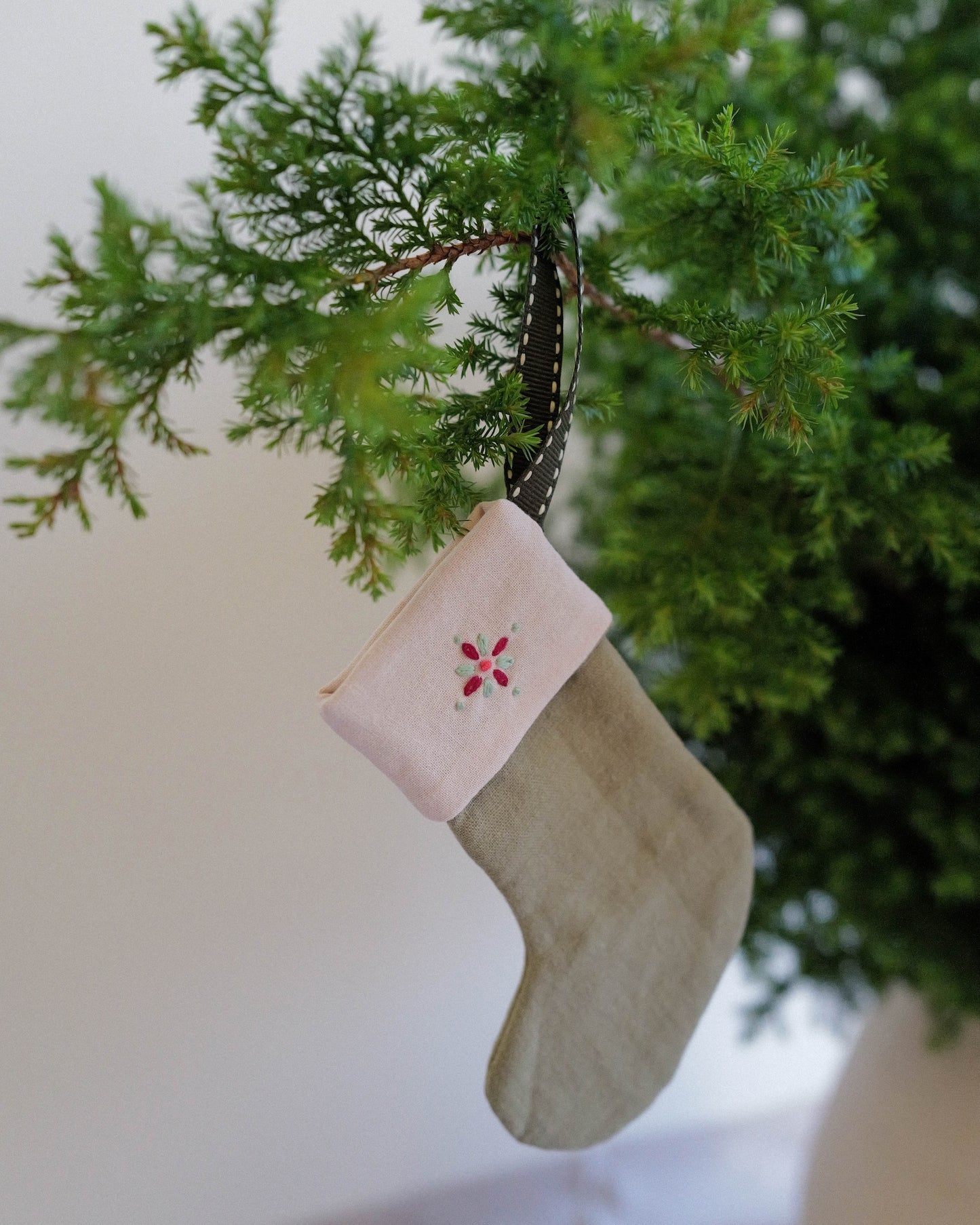 Mini Stocking Ornament 03