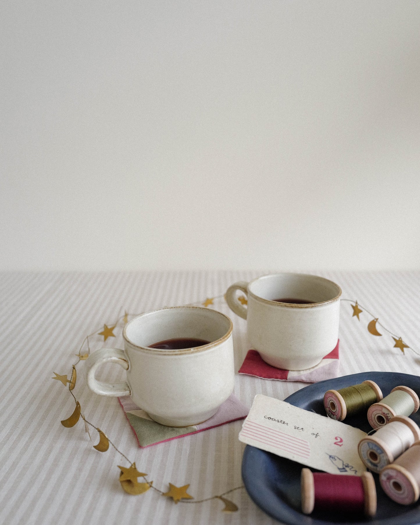 Coaster Set of Two: Traditional Quilt Blocks 02