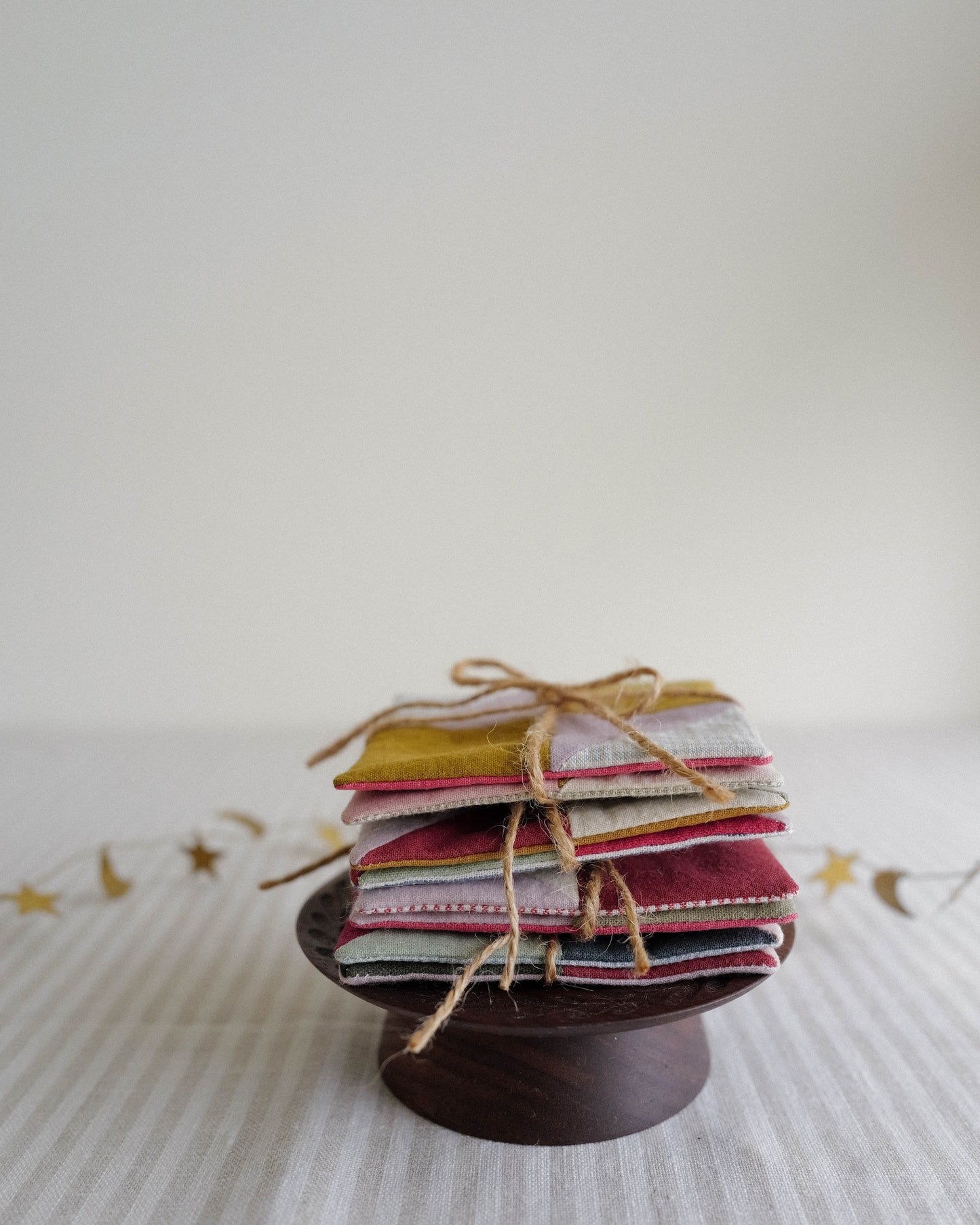 Coaster Set of Two: Traditional Quilt Blocks 01
