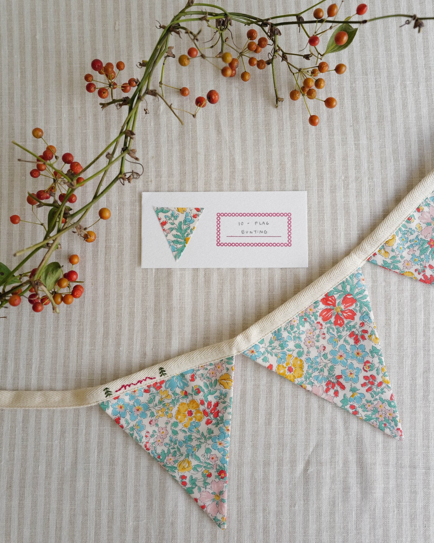The Penelope Christmas Bunting