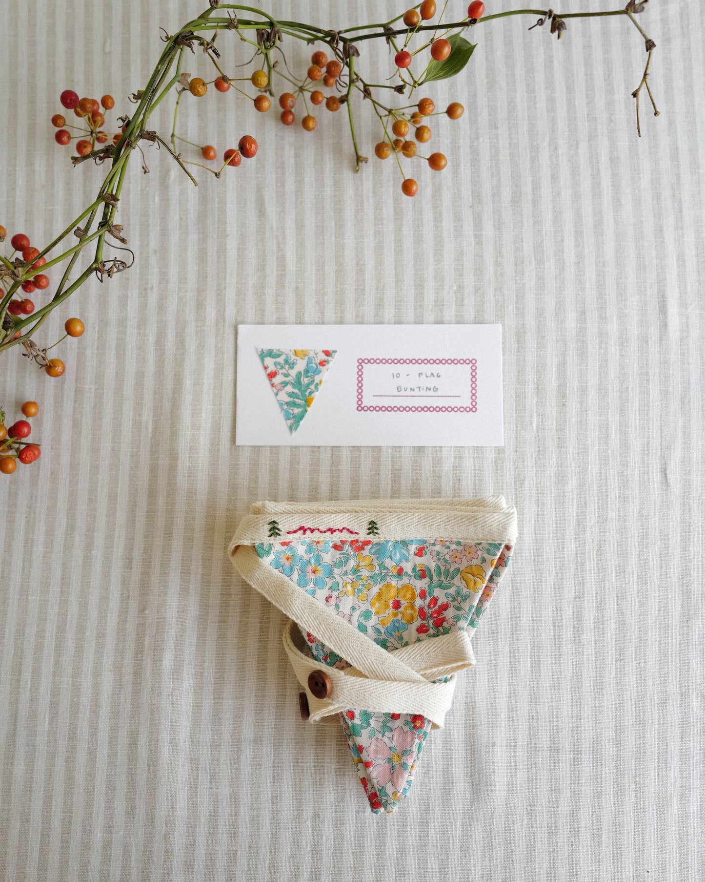 The Penelope Christmas Bunting