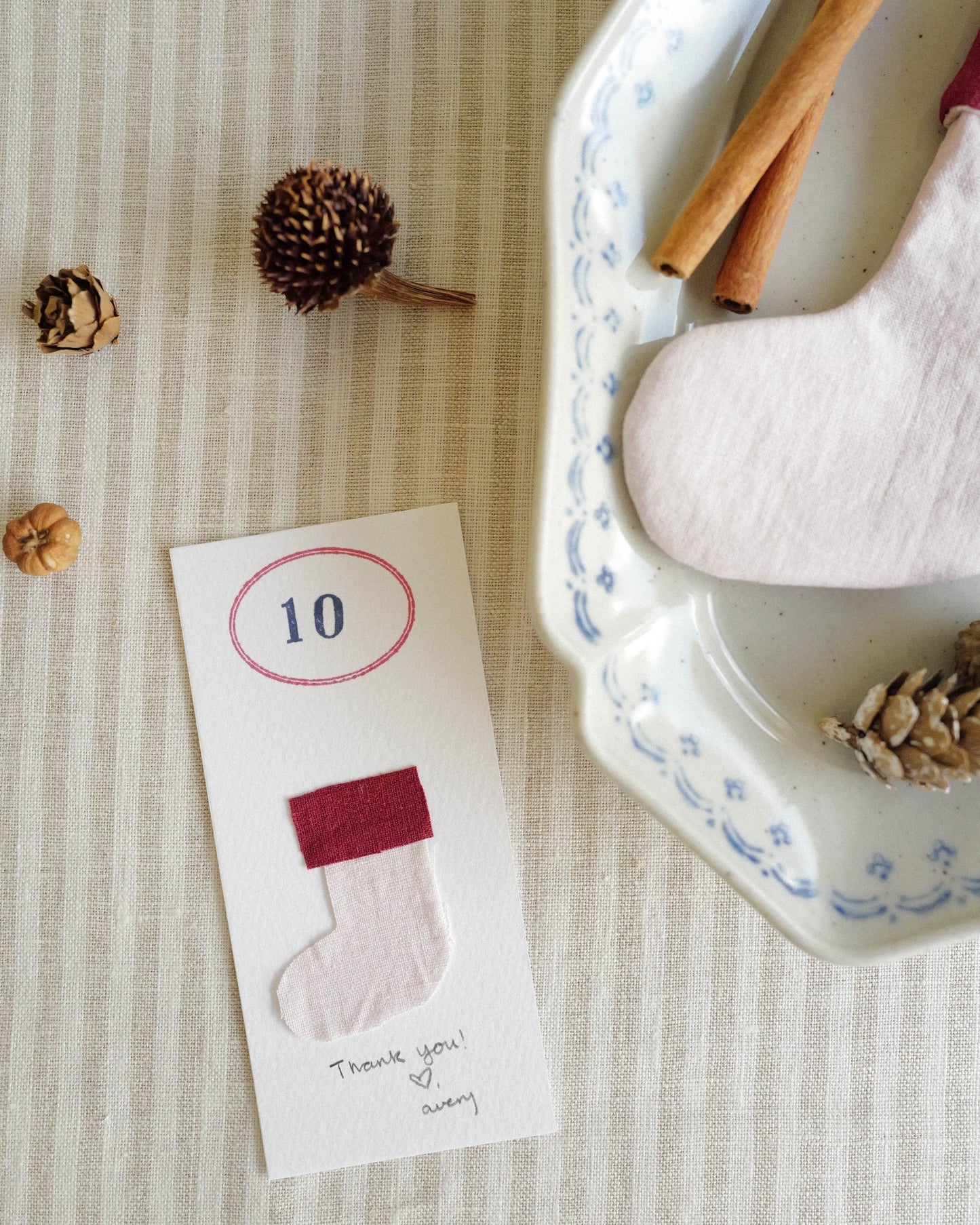 Mini Stocking Ornament 10