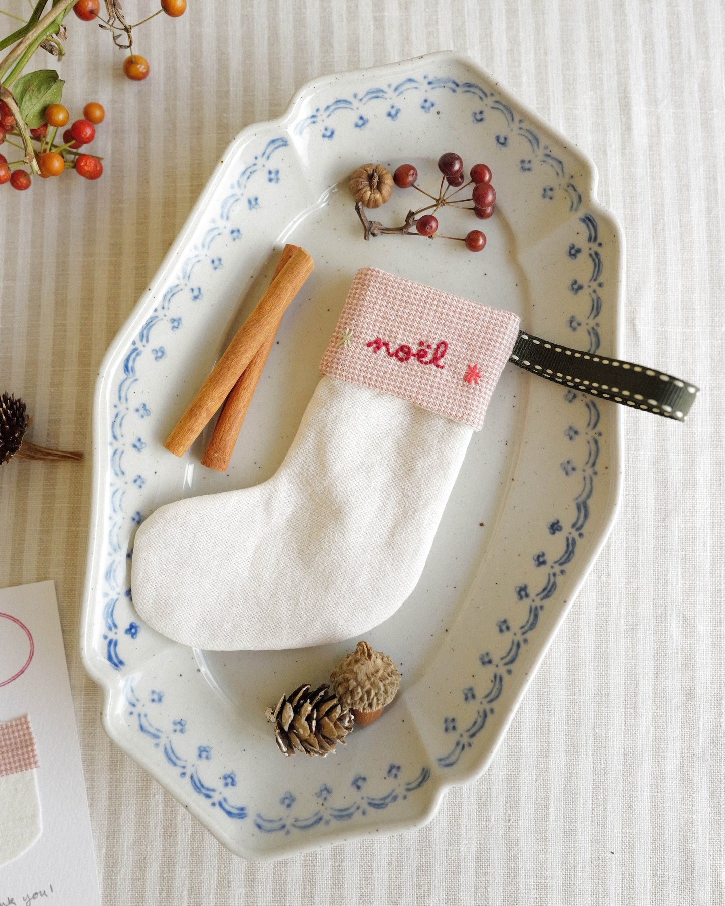 Mini Stocking Ornament 11
