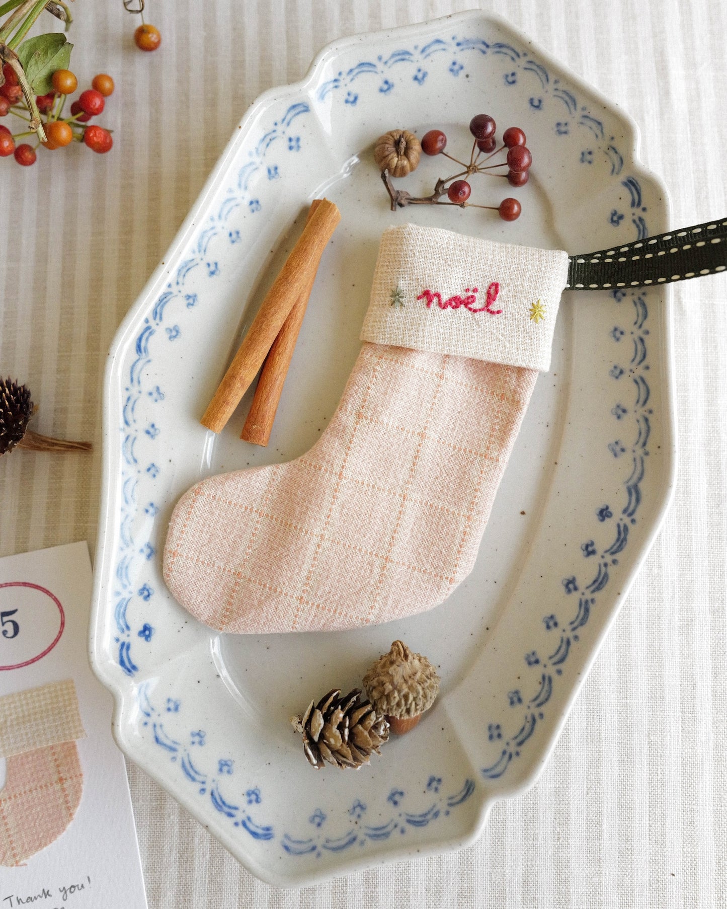 Mini Stocking Ornament 15