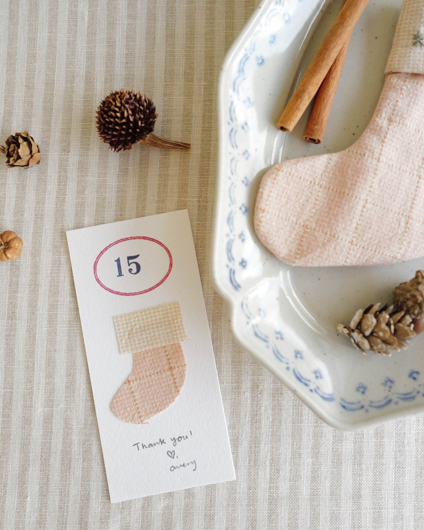 Mini Stocking Ornament 15