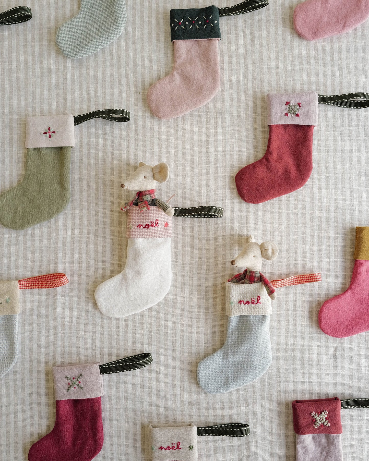 Mini Stocking Ornament 12