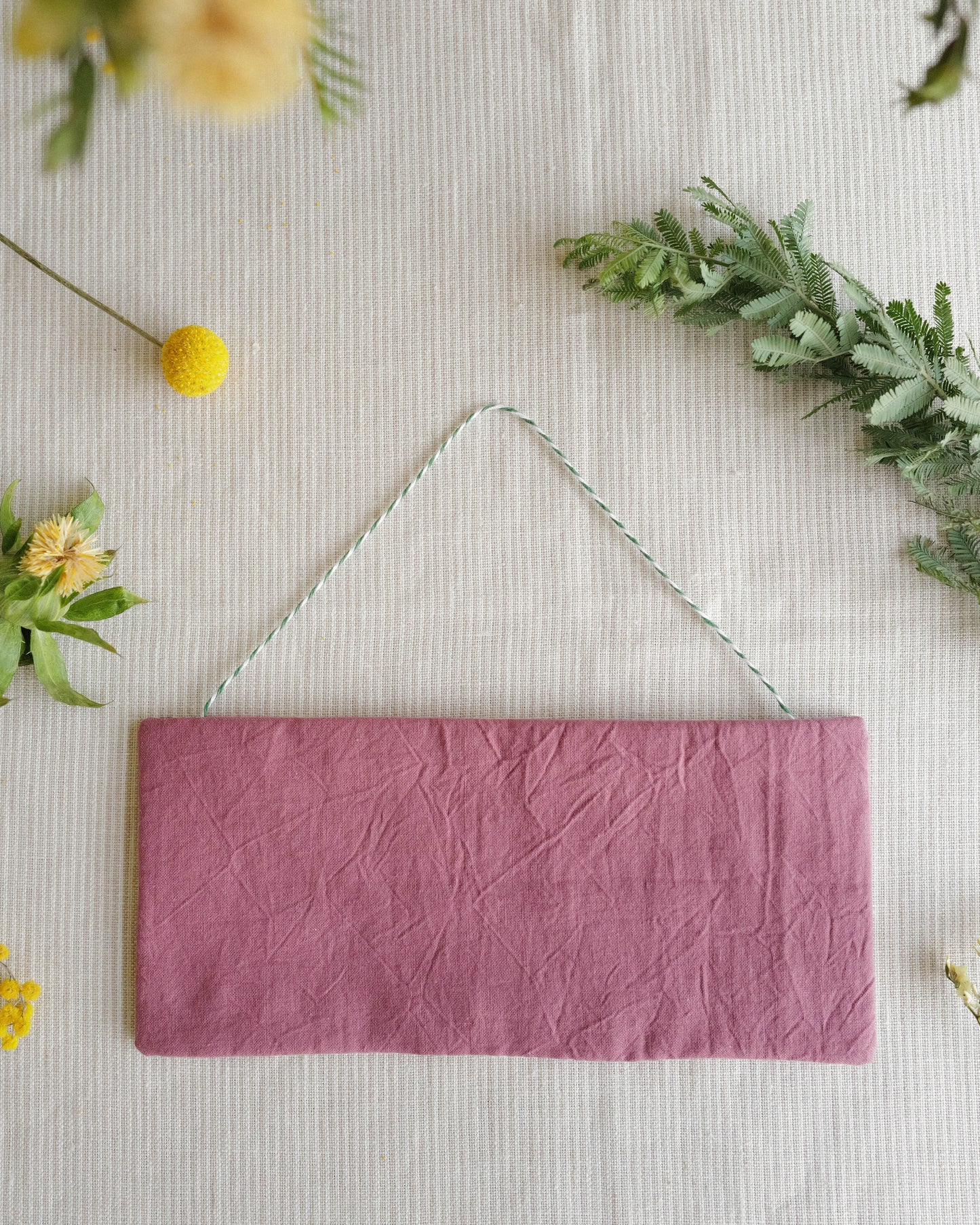 Fabric Sign: homemade