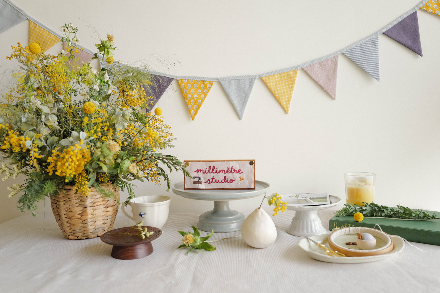 The Clementine Springtime Bunting 03
