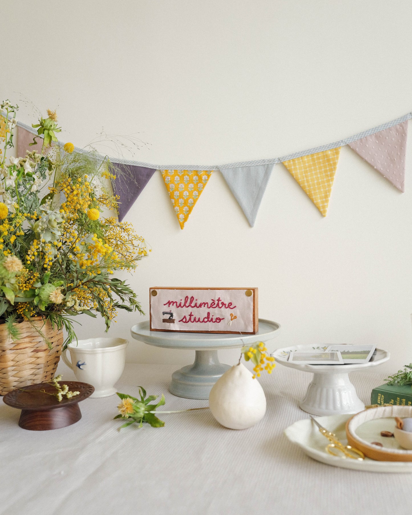 The Clementine Springtime Bunting 03