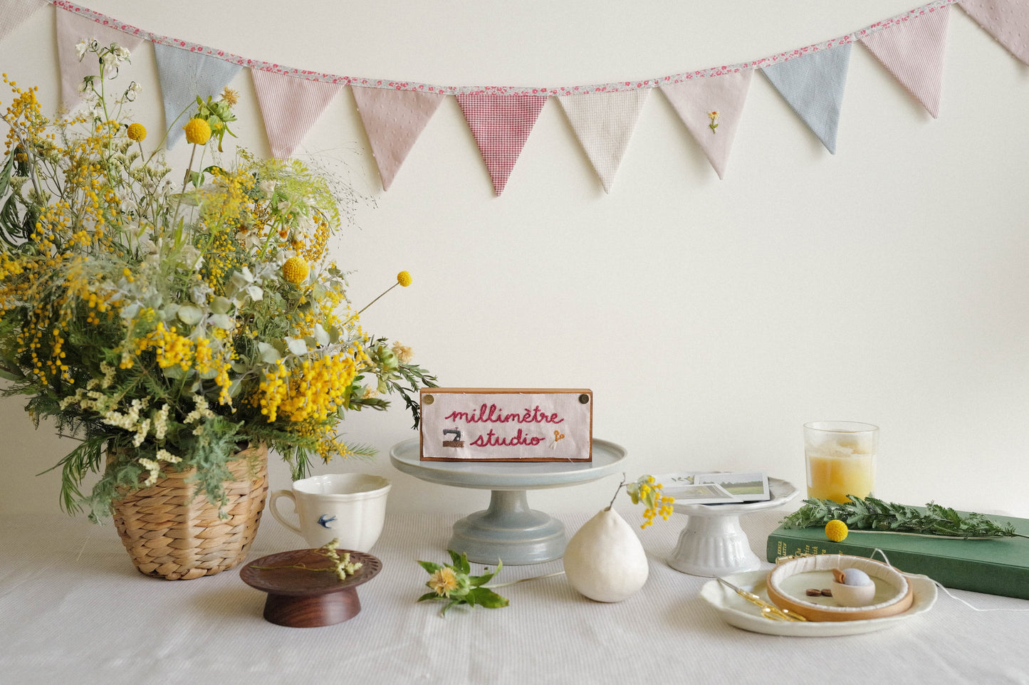 The Clementine Springtime Bunting 05