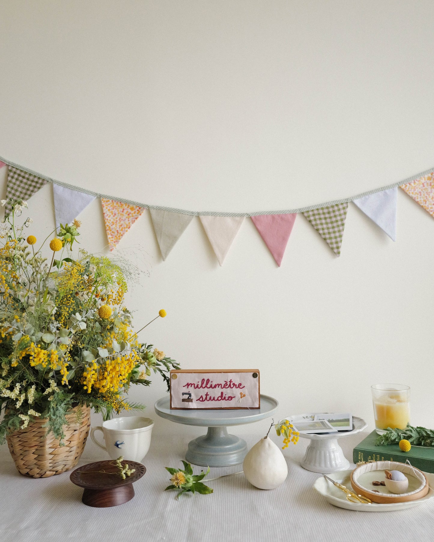 The Clementine Springtime Bunting 06