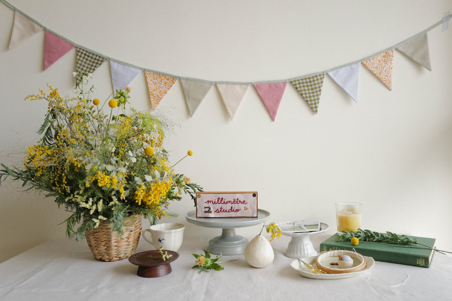 The Clementine Springtime Bunting 06