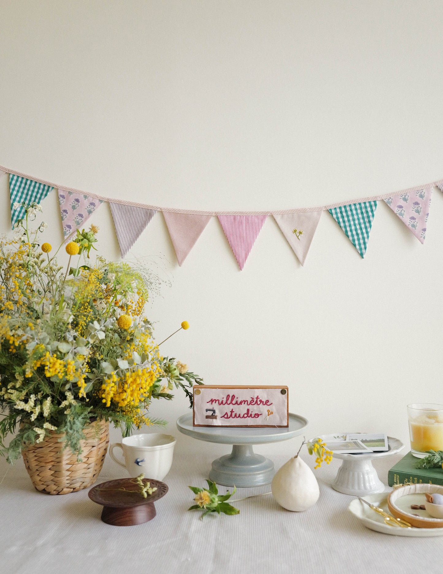 The Clementine Springtime Bunting 04