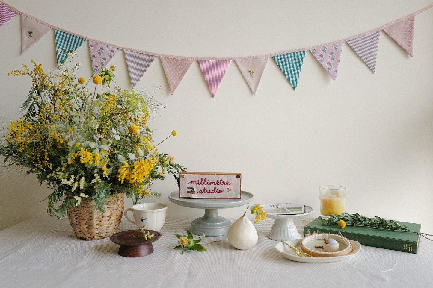 The Clementine Springtime Bunting 04