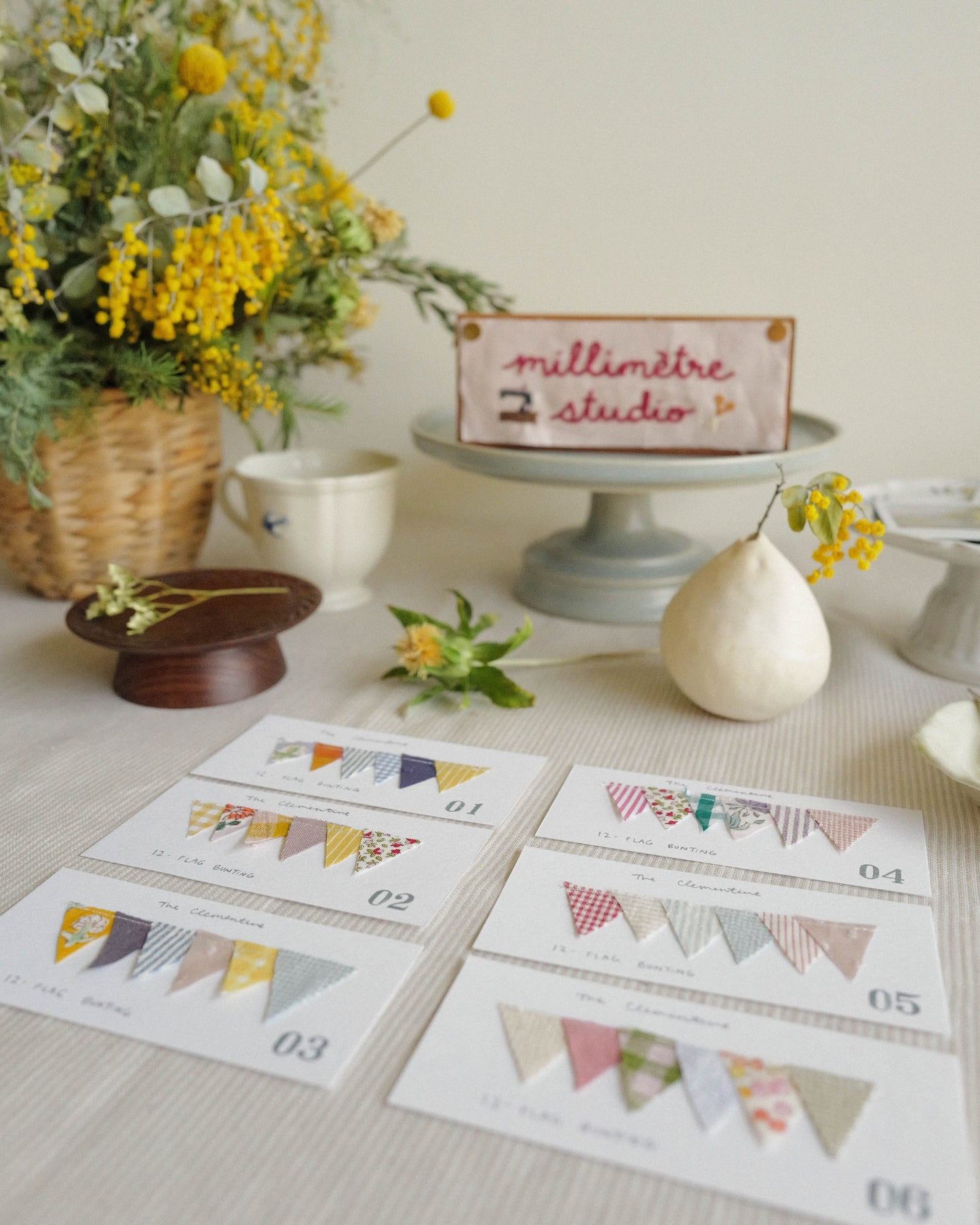 The Clementine Springtime Bunting 03