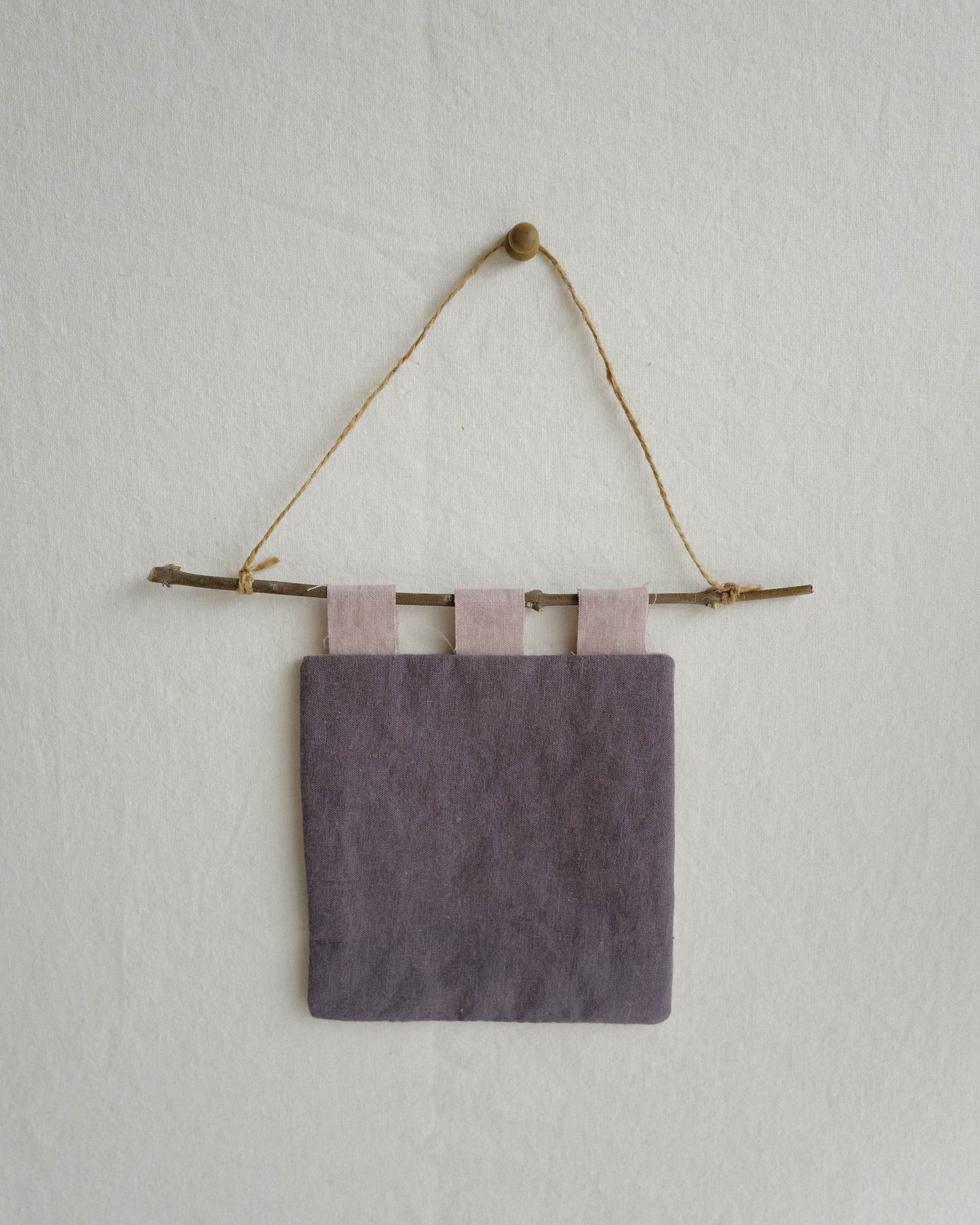 Flora and Fauna Mini Wall Hanging: Grape Hyacinth