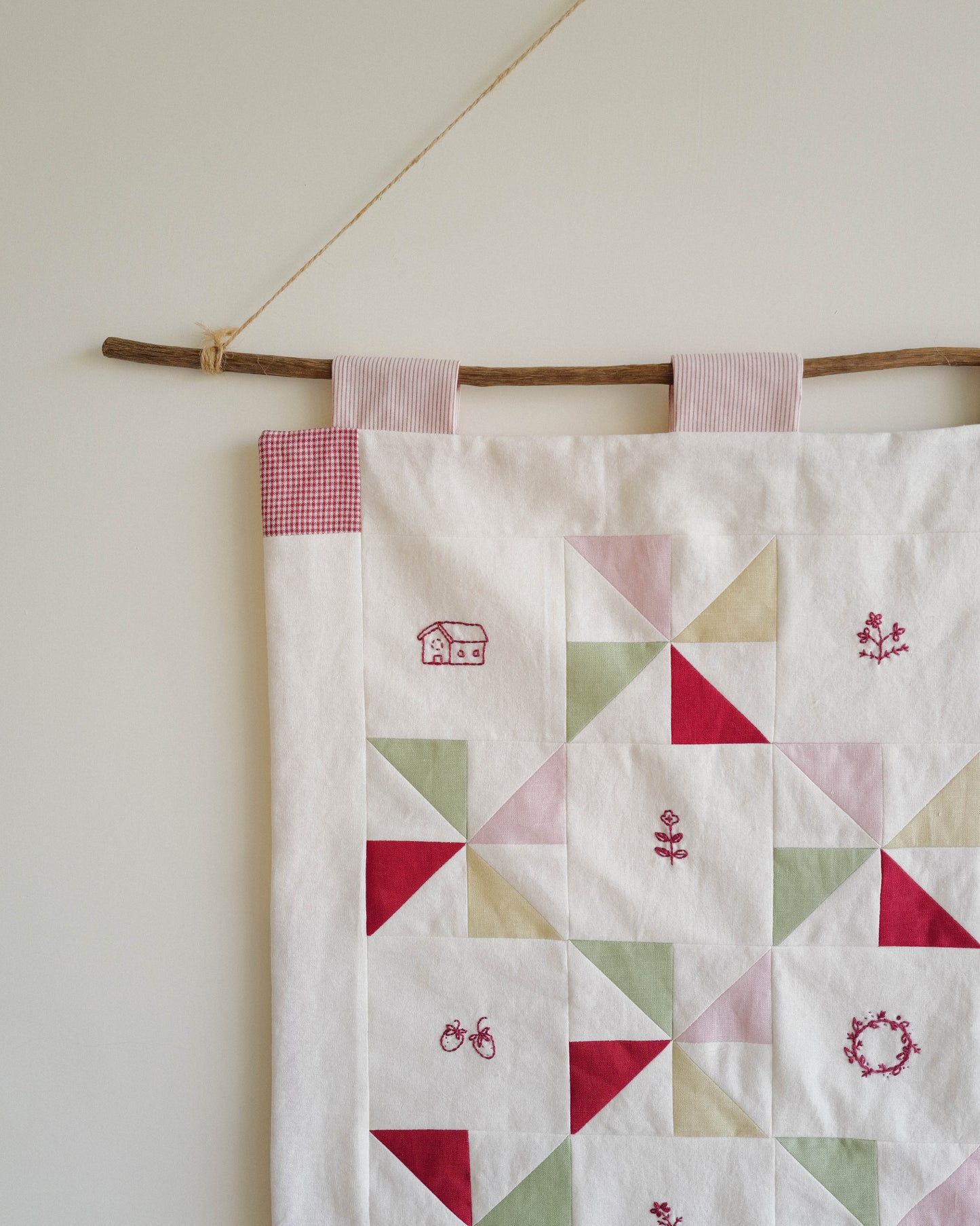 Midsommar Quilted Wall Hanging