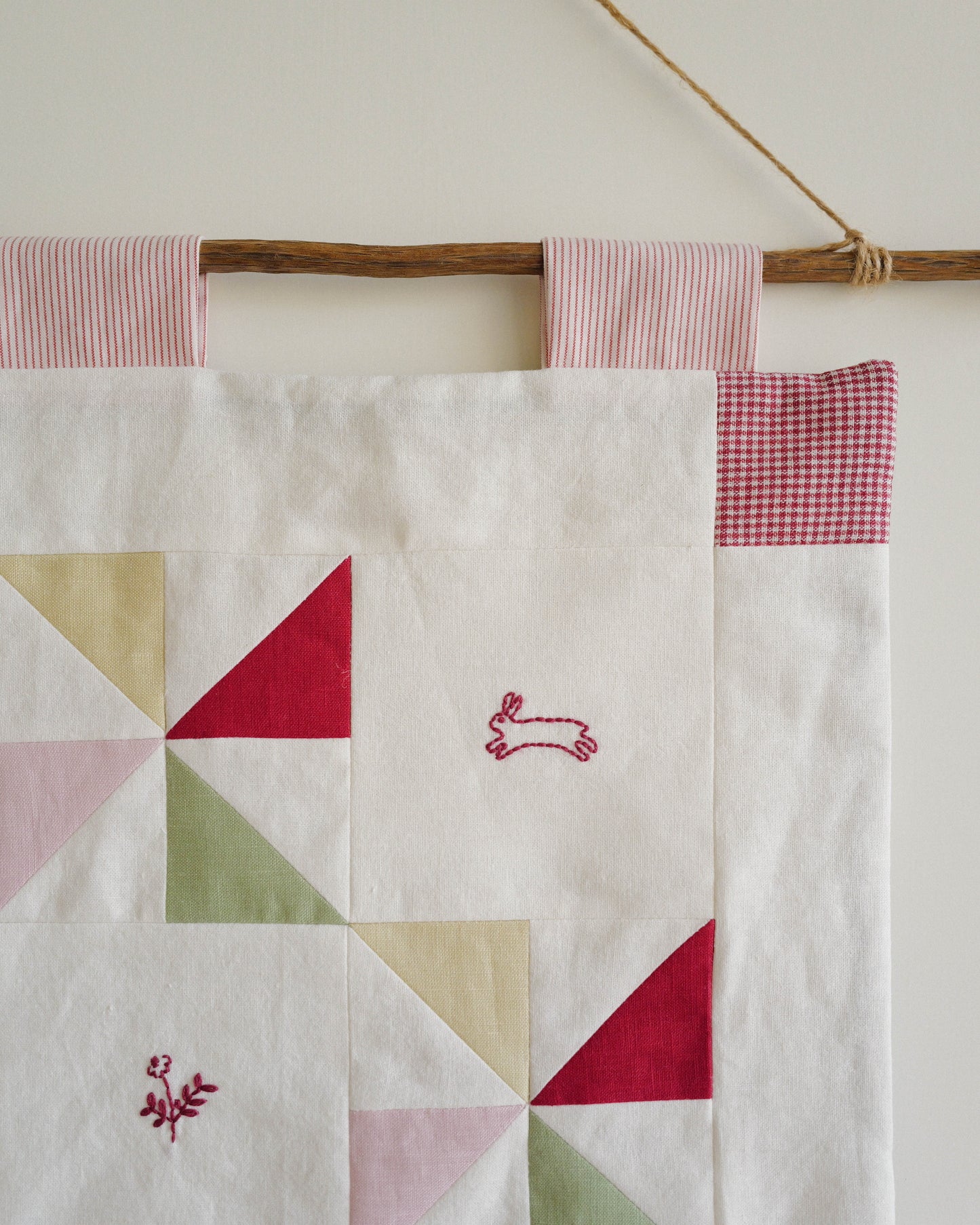 Midsommar Quilted Wall Hanging