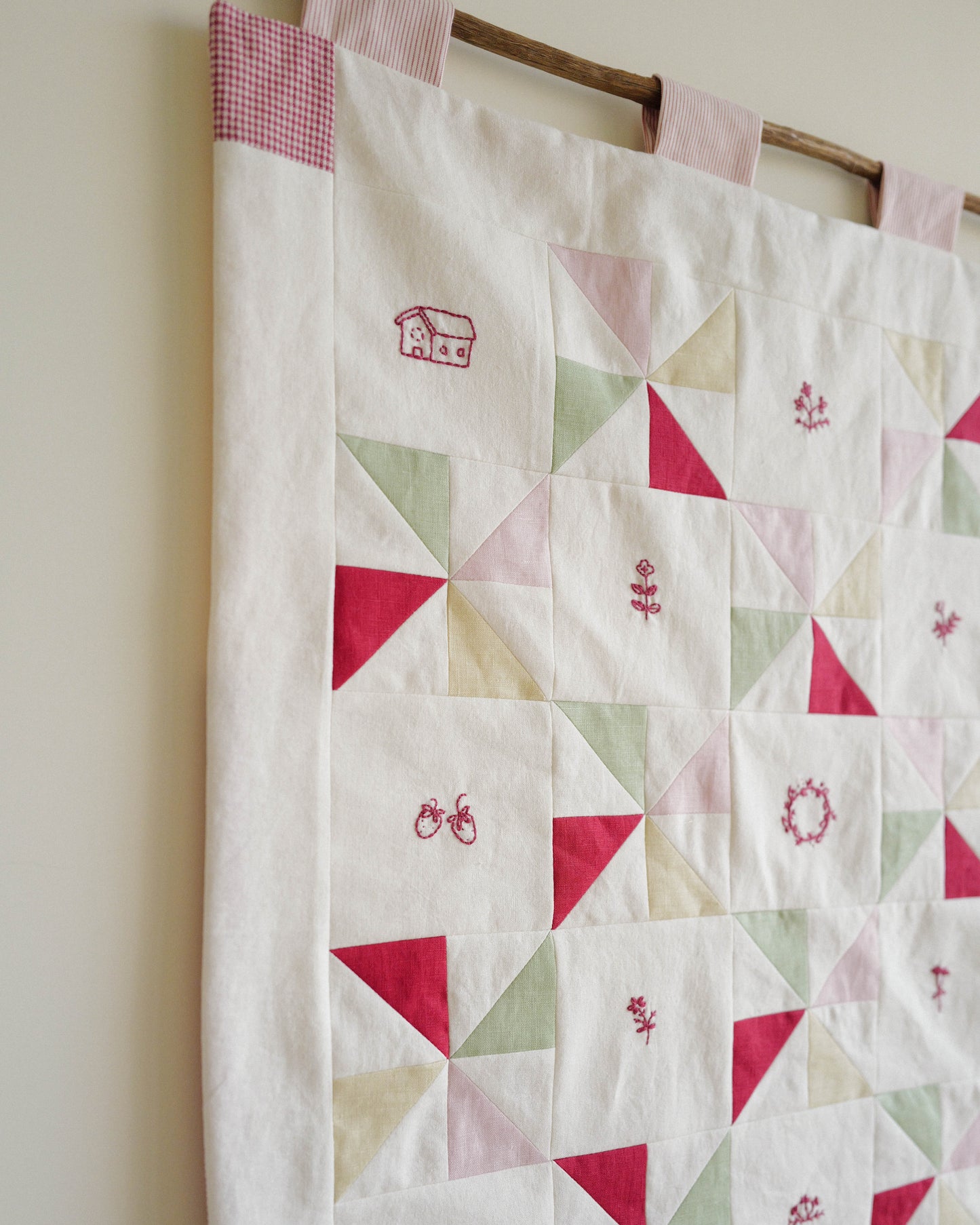 Midsommar Quilted Wall Hanging