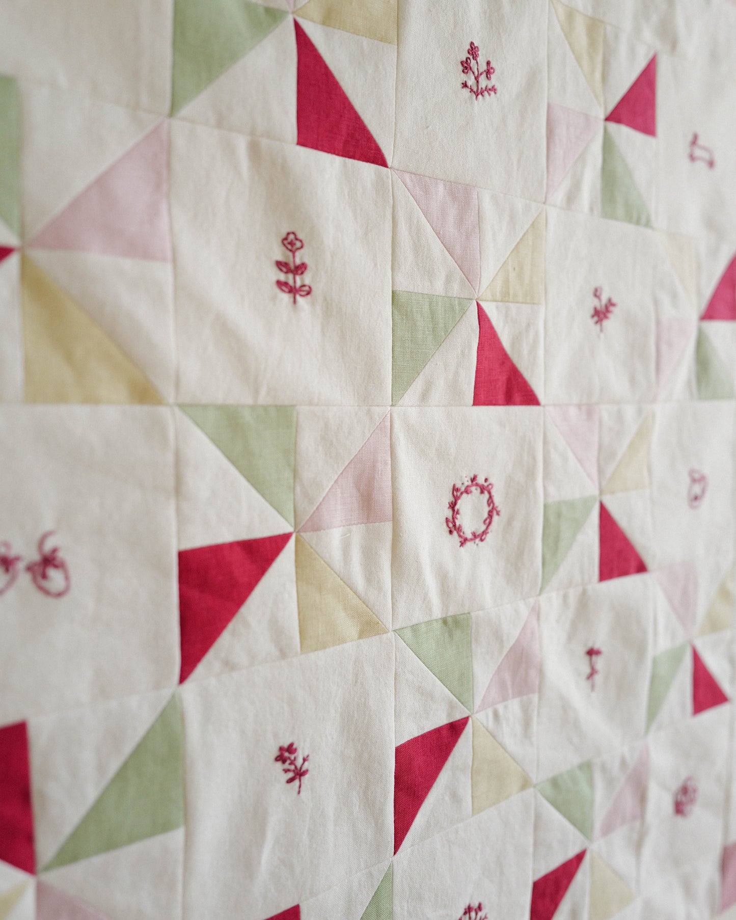 Midsommar Quilted Wall Hanging