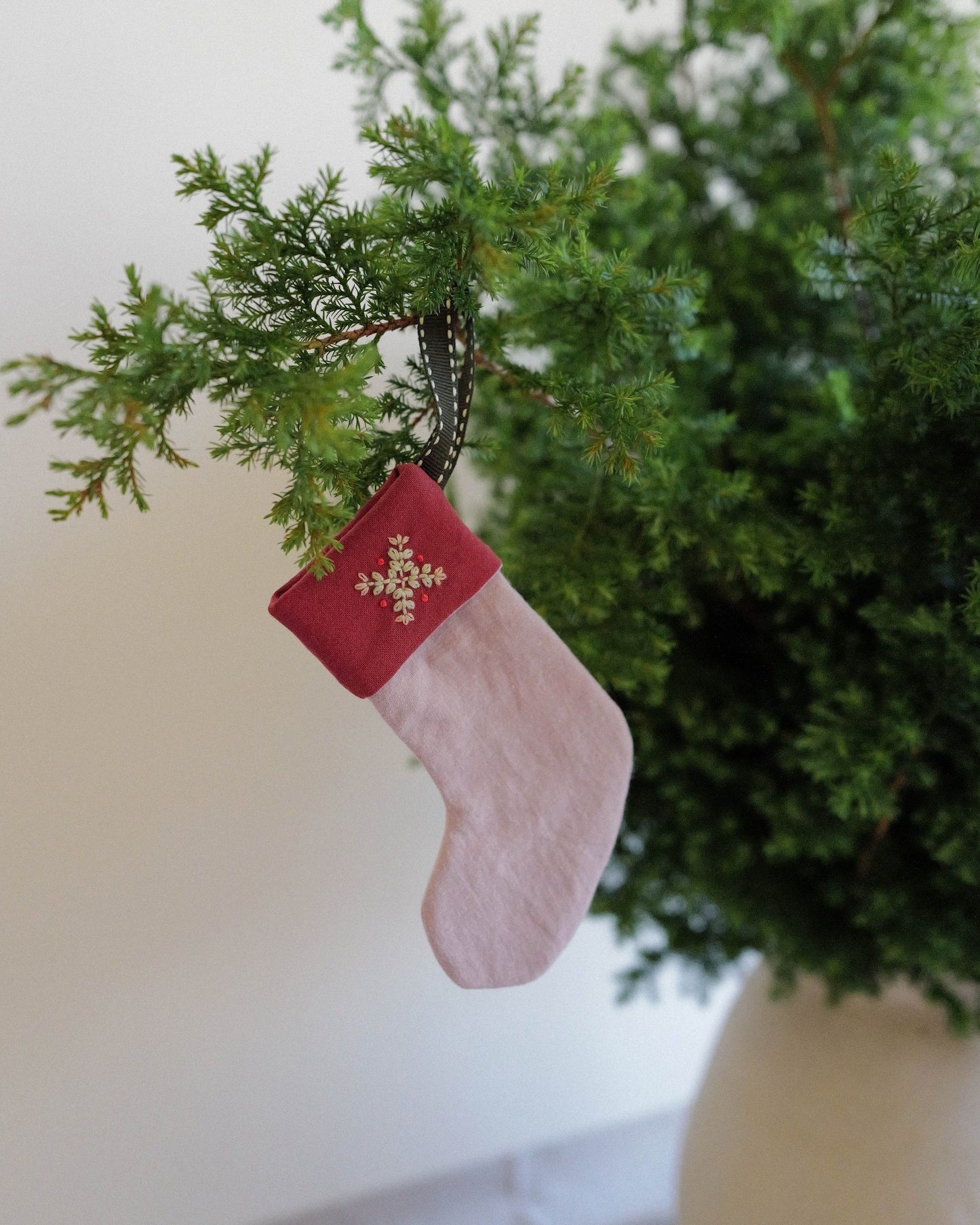 Mini Stocking Ornament 12