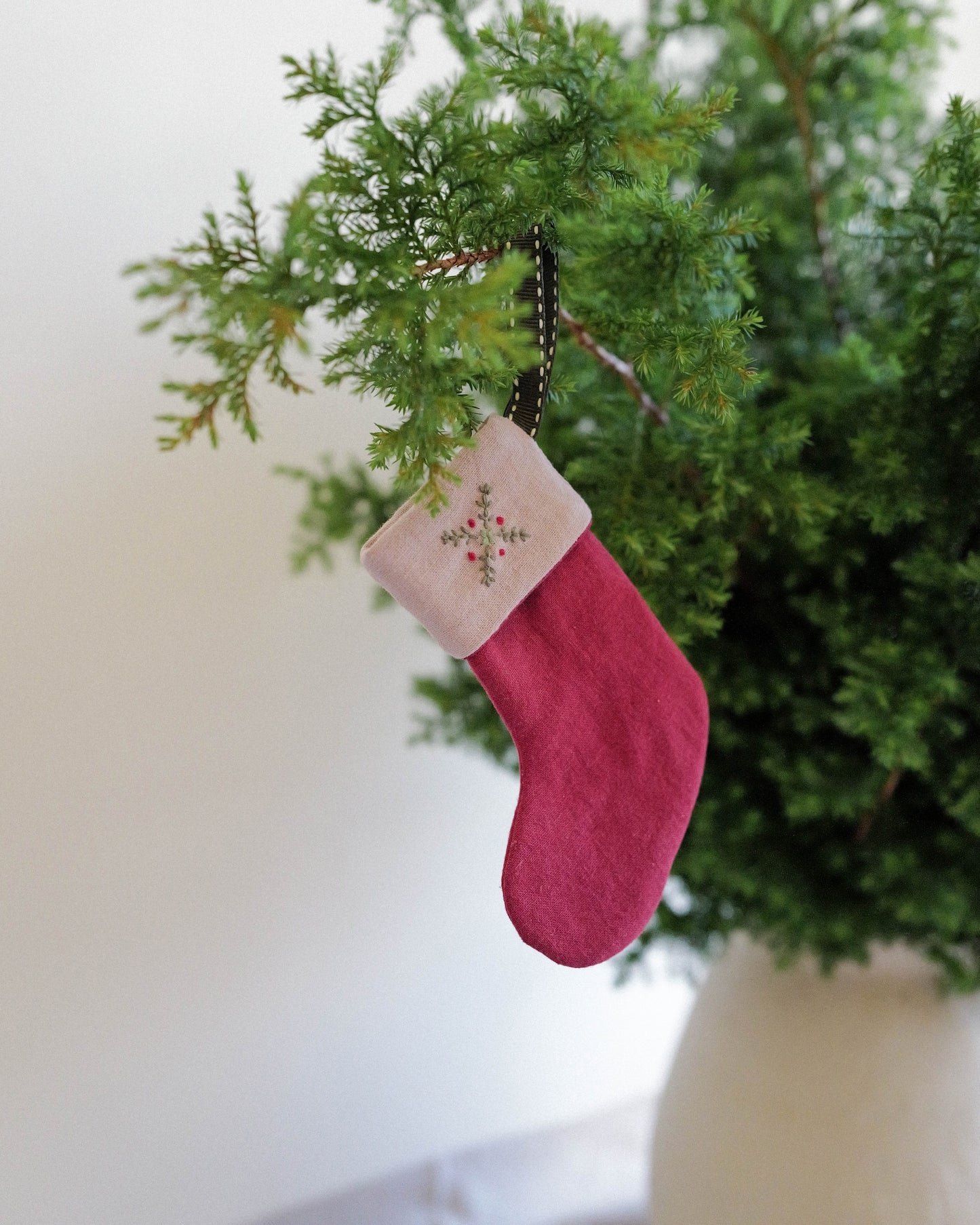 Mini Stocking Ornament 01