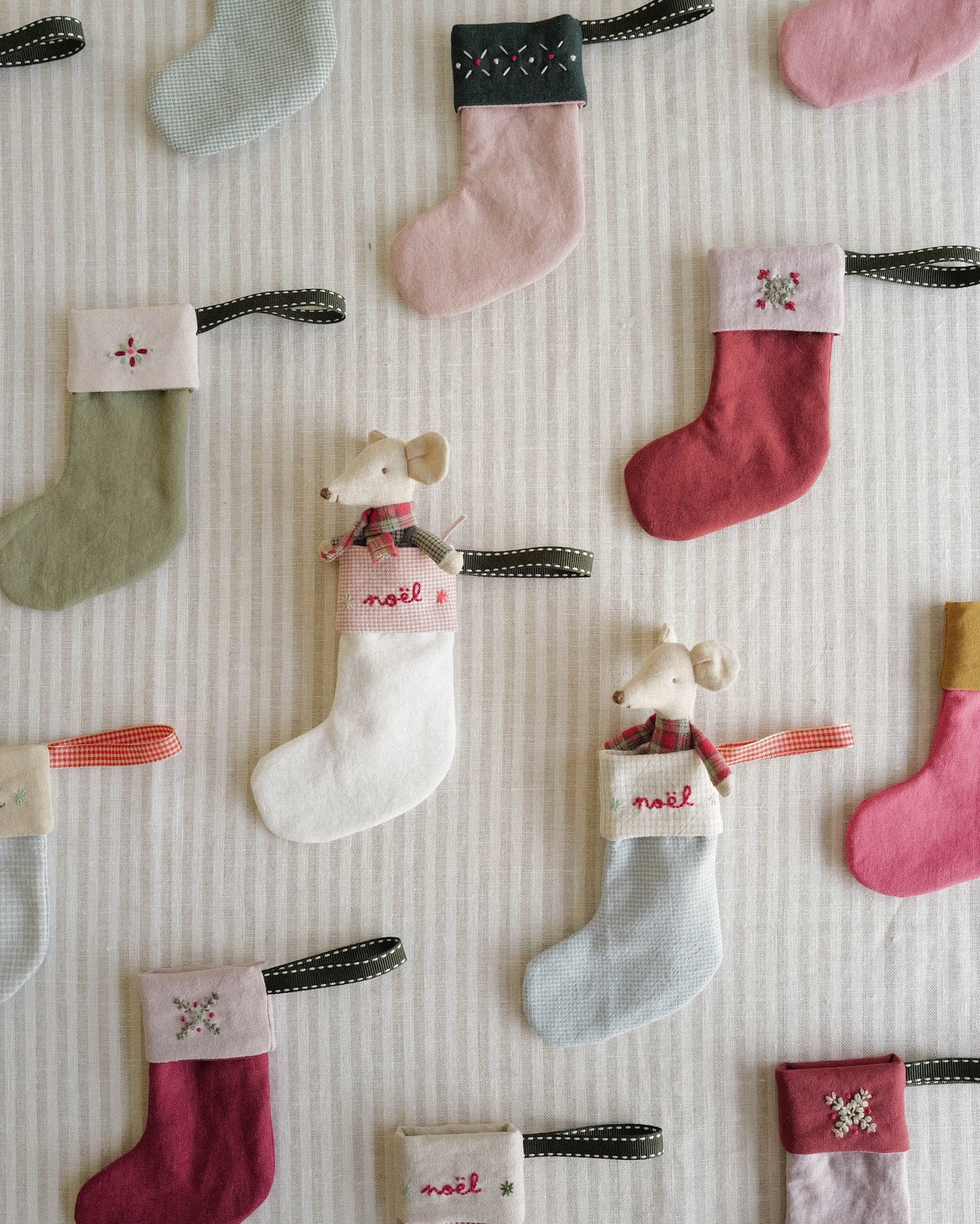 Mini Stocking Ornament 14