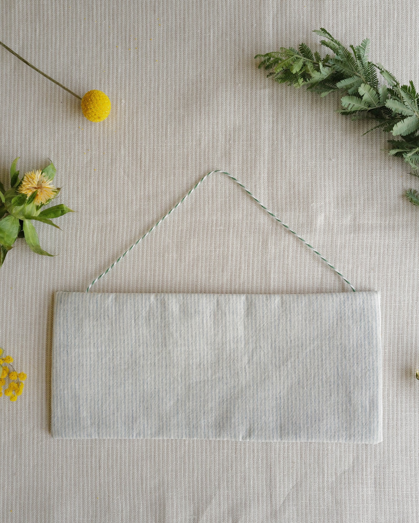 Fabric Sign: handmade