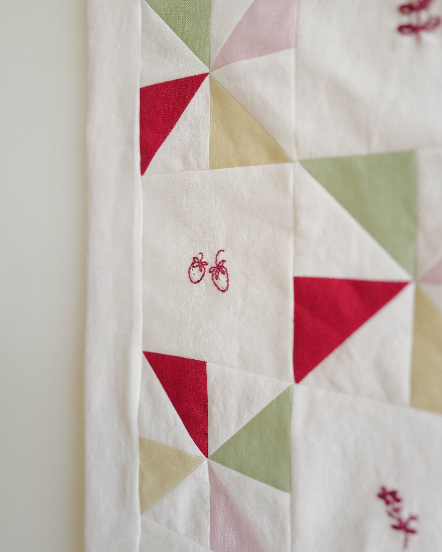 Midsommar Quilted Wall Hanging