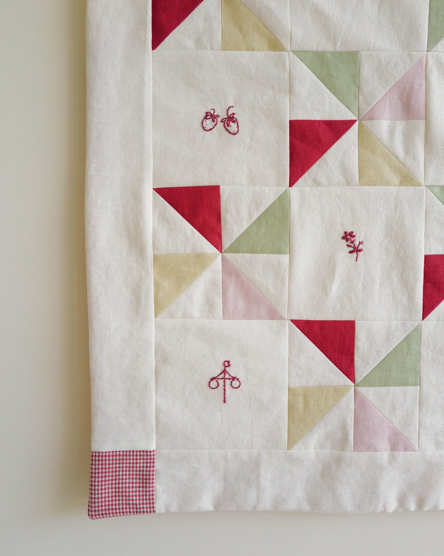 Midsommar Quilted Wall Hanging