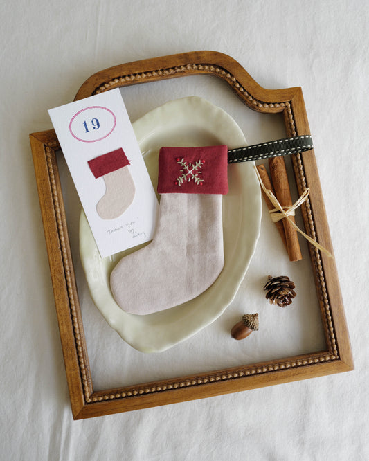 Mini Stocking Ornament 19